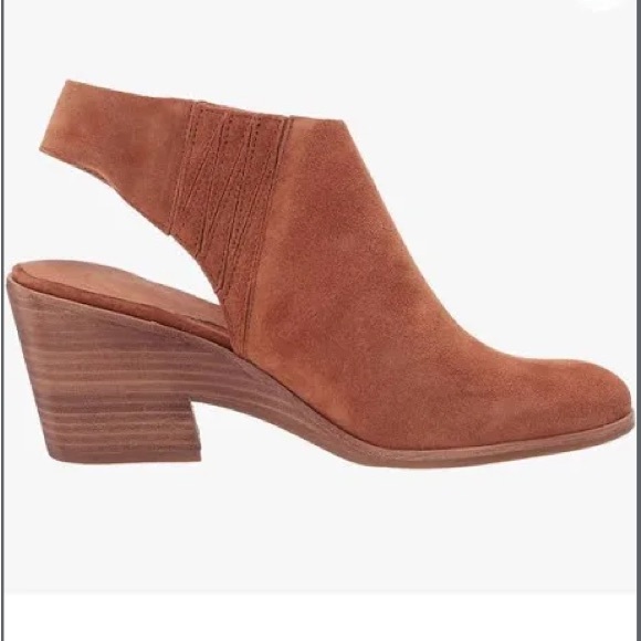 Gentle Souls Kenneth Cole Brown Blaise Slingback Booties GUC - Picture 2 of 5